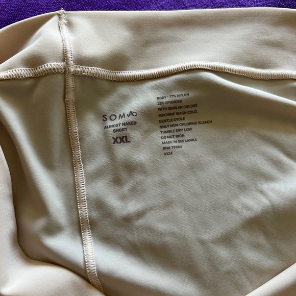 Soma Almost Bare Skimming Shorts size XXL - Picture 3 of 6